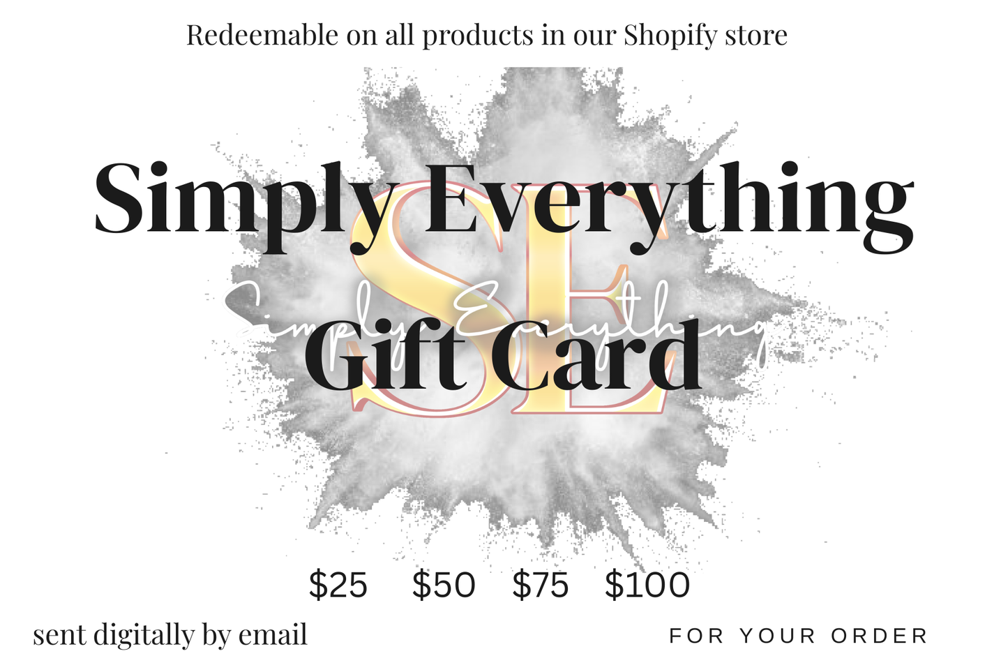 SE Gift Card